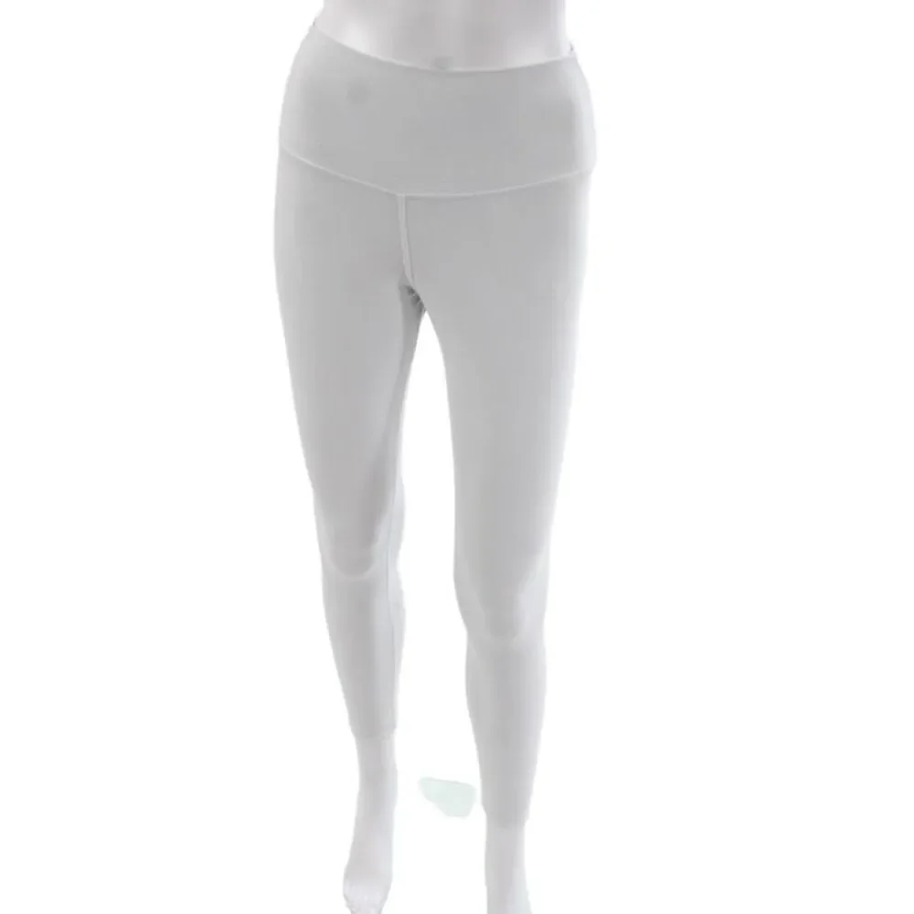 Alo Womens Ankle Leggings White Athleisure Size XS